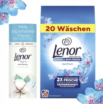 Aviváž Sada Lenor perličky prášek Aprilfrisch ORIGINÁLNÍ DOVOZ