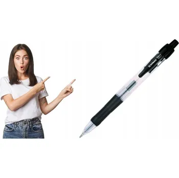 Gelová propiska černé Donau