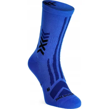 Pánské ponožky Turistické Ponožky X-Socks Hike Discover Crew - twenty modro/modré 39-41