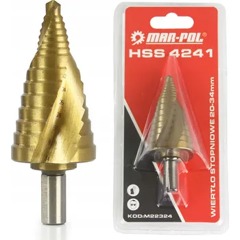 Vrták Stupňovitý Vrták Mar-pol M22324 20-34 mm