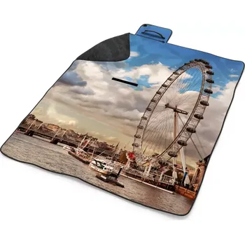 deka Sablio Plážová deka London eye: 200x140 cm