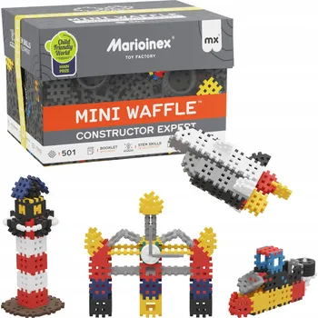 ostatní stavebnice Marioinex stavebnice vafle stavebnice WAFFLE KONSTRUKTOR EXPERT 501