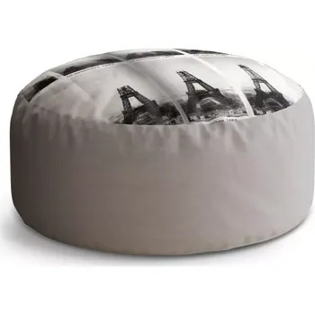 Taburet Sablio Taburet Circle Eiffelova věž stavba: 38x48 cm