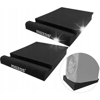 akustická pěna Mozos ISOPAD akustické podložky pod reproduktory, pěnové podstavce tlumící vibrace