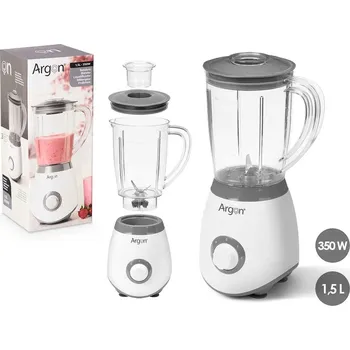Stolní mixér Argon JE-802A Bílá Šedá 350 W (1,5 l) (15 x 37 x 17 cm)