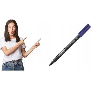 Permanentní popisovač Staedtler modrý 1 ks