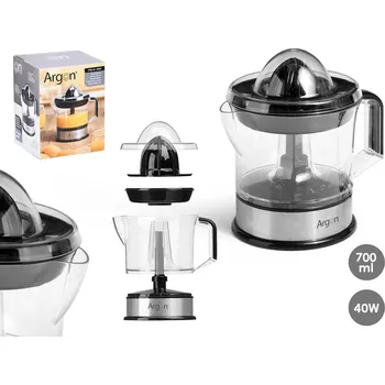 Odšťavňovač Elektrický lis na citrusy Argon JE-678A Černá 40 W 700 ml (19 x 20,5 x 14 cm)