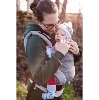 Manduca XT Cotton, nosítko od narození do 20kg bílá