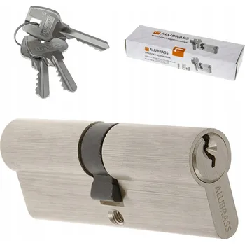 Vložka do dveří Oboustranná vložka Alubrass 26/36 nikl satén