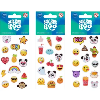 samolepka Klasické Samolepky Sticker Boo 1 ks