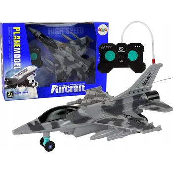 RC model auta Dálkově Ovládané Letadlo Tryskové Šedé