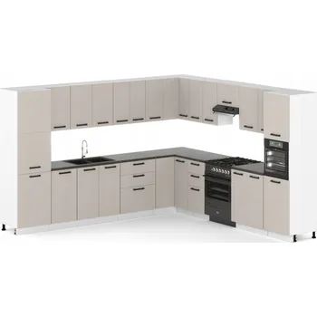 Kuchyňská linka Kuchyňská linka ULWE béžové odstíny / béžové odstíny