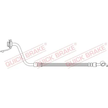 Brzdová hadice Brzdová hadice QUICK BRAKE 50.737