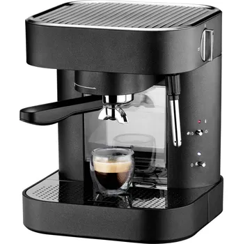 Kávovar Trisa Espresso Perfetto Kávovar černá, nerezová ocel 1275 W
