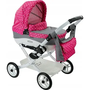 Kočárek pro panenku Hluboký kočárek pro panenky Adbor Lily