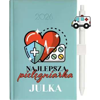 Kalendář Knižkový kalendář 2026 A5 FunnyCase modrý