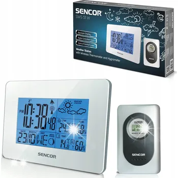 Meteostanice SENCOR SWS 51 WH Meteorologická stanice bílá (bílá)