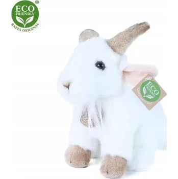plyšák PLYŠÁK KOZA BÍLÁ 18 CM