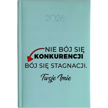 Kalendář Knižkový kalendář 2026 A5 FunnyCase modrý