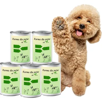 Krmivo pro psa Vlhké krmivo pro psy jehněčí konzerva 30x400g DTPSOFT