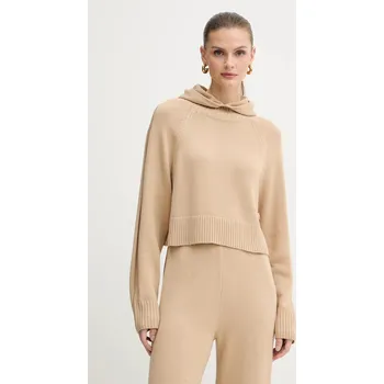 Dámský svetr Svetr s příměsí vlny Armani Exchange XW000767.AF13774 béžová 01A, vel. M