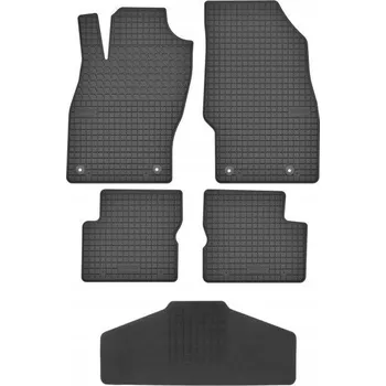 autokoberec Gumové autokoberce Edecor, sada 5 kusů