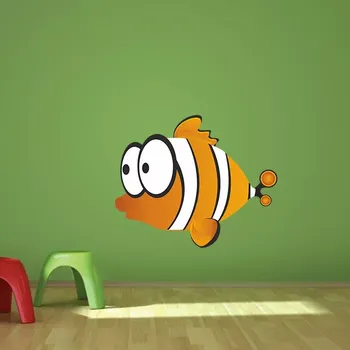 samolepka Sablio Samolepka na zeď: Ryba - 60x49 cm