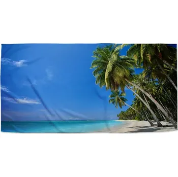 Osuška Sablio Ručník Palmová pláž - 50x100 cm