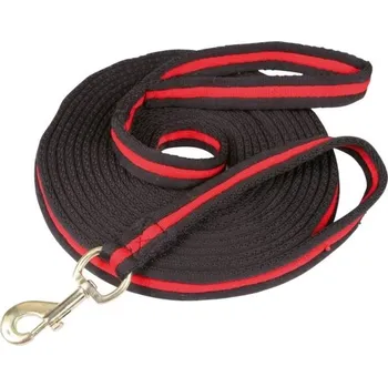 Lonž COVALLIERO Soft černá/červená