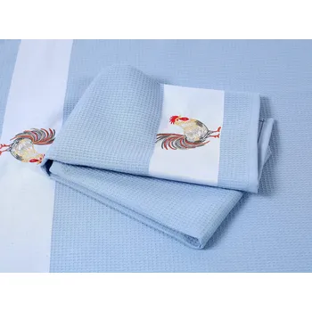 Utěrka Dreamy Linens Kuchyňská utěrka, modrá Kohout Dreamy Linens