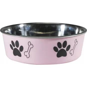 Miska pro psa Jedna kovová miska Barry King, vícebarevná, 0,7 l