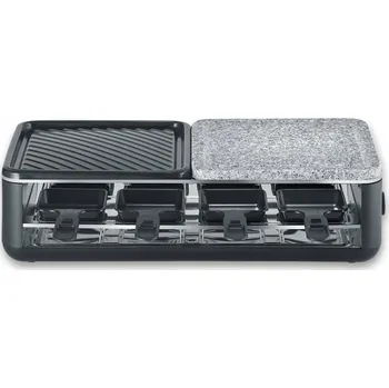 Kuchyňský gril Elektrický raclette gril Severin RG 2366 černý, 1300 W