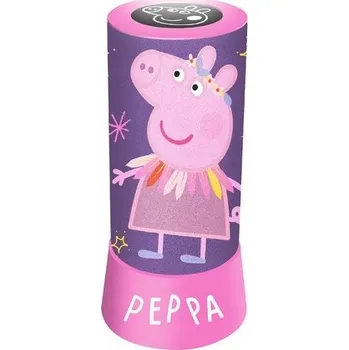 Lampička Lampička S LED PROJEKTOREM prasátko Pepa LAMPY Do Dětského Pokoje Kids