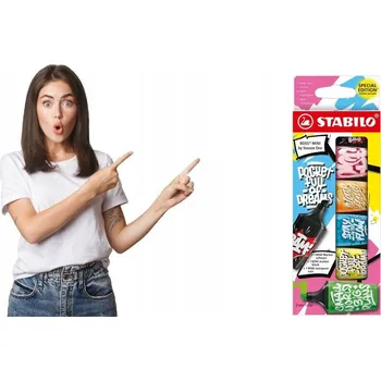 Zvýrazňovač Zvýrazňovače STABILO BOSS MINI SNOOZE ONE [6]