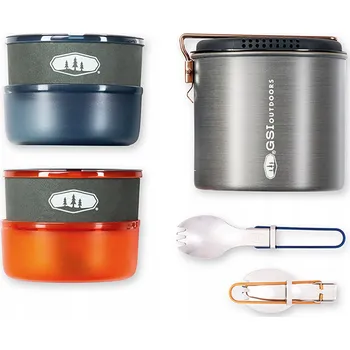 Kempingové nádobí Sada nádobí GSI Halulite Dualist