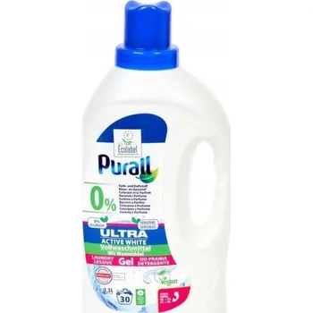 Prací gel PRACÍ PROSTŘEDEK NA BÍLÉ PRÁDLO OD 20°C PURALL ULTRA ACTIVE WHITE 1,5L