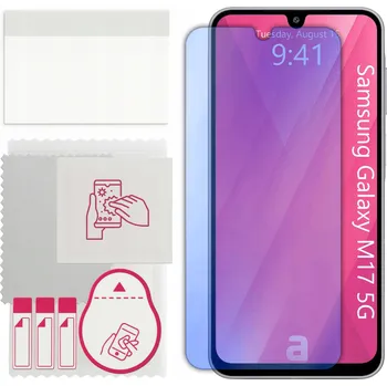 Pouzdro na mobilní telefon Sklo 9H pro Samsung Galaxy M17 5G, alternativa tvrzeného skla, flexi