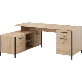 Psací stůl TRAMP 207 dub artisan se skříňkou a zásuvkou