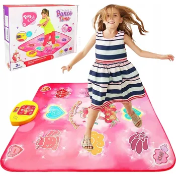Taneční podložka HUDBENÍ TANEČNÍ PODLOŽKA PRO DĚTI INTERAKTIVNÍ HRA TANEC ZÁBAVA