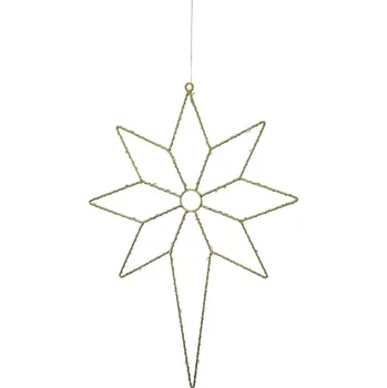 Vánoční dekorace IDEENWELT LED hvězda 40 světel