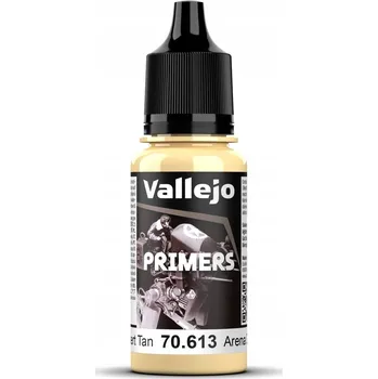 Modelářská barva Vallejo Surface Primer Desert Tan 17ml 70.613 - Základní barva Desert Tan 17 ml