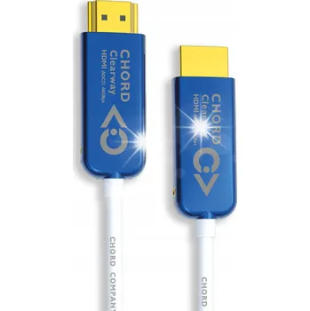Video kabel HDMI 2.1 OPTICKÝ KABEL AKTIVNÍ 8K60Hz 48Gbps CHORD CLEARWAY HDMI AOC 20m