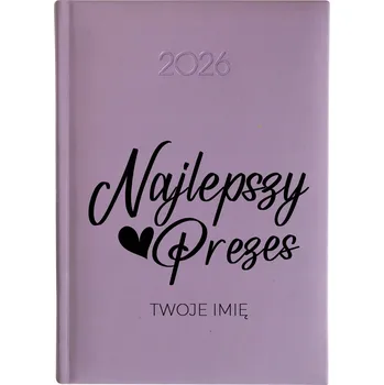 Kalendář Knižní kalendář 2026 A5 FunnyCase fialový