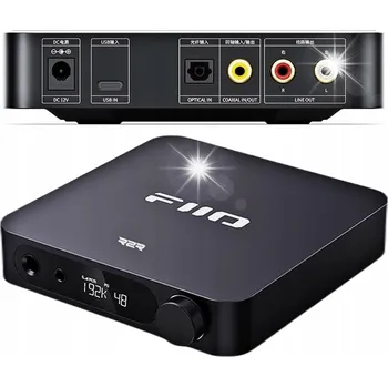 Hi-Fi komponenty FIIO K11 R2R SLUCHÁTKOVÝ ZESILOVAČ S DAC A BLUETOOTH PRO STOLNÍ POUŽITÍ, ČERNÝ, HI-RES