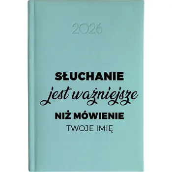 Kalendář Knižkový kalendář 2026 A5 FunnyCase modrý