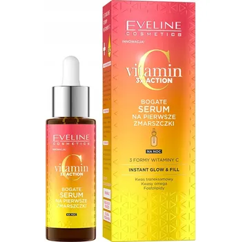Pleťové sérum Eveline Vitamin C 3X Action bohaté pleťové sérum 30 ml