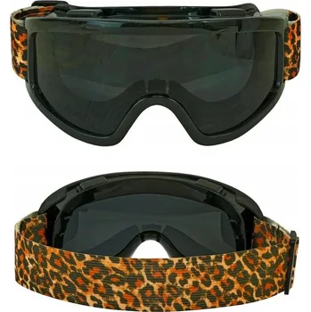 Lyžařské brýle panterka 80. léta apres ski party