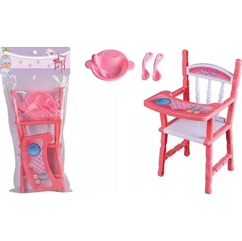 ŽIDLIČKA PRO PANENKY KE KRMENÍ + PŘÍSLUŠENSTVÍ