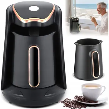 Moka konvice ELEKTRICKÁ MOKA KONVICE NA KÁVU 300 ML / 4 ŠÁLKY ESPRESSA A ČAJE