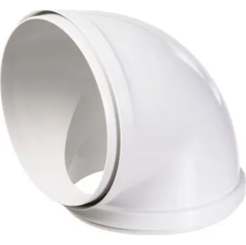 Ventilační potrubí Koleno 90° ABS Ariston, d 150 mm, pro EVO A+, PLUS Wi-Fi